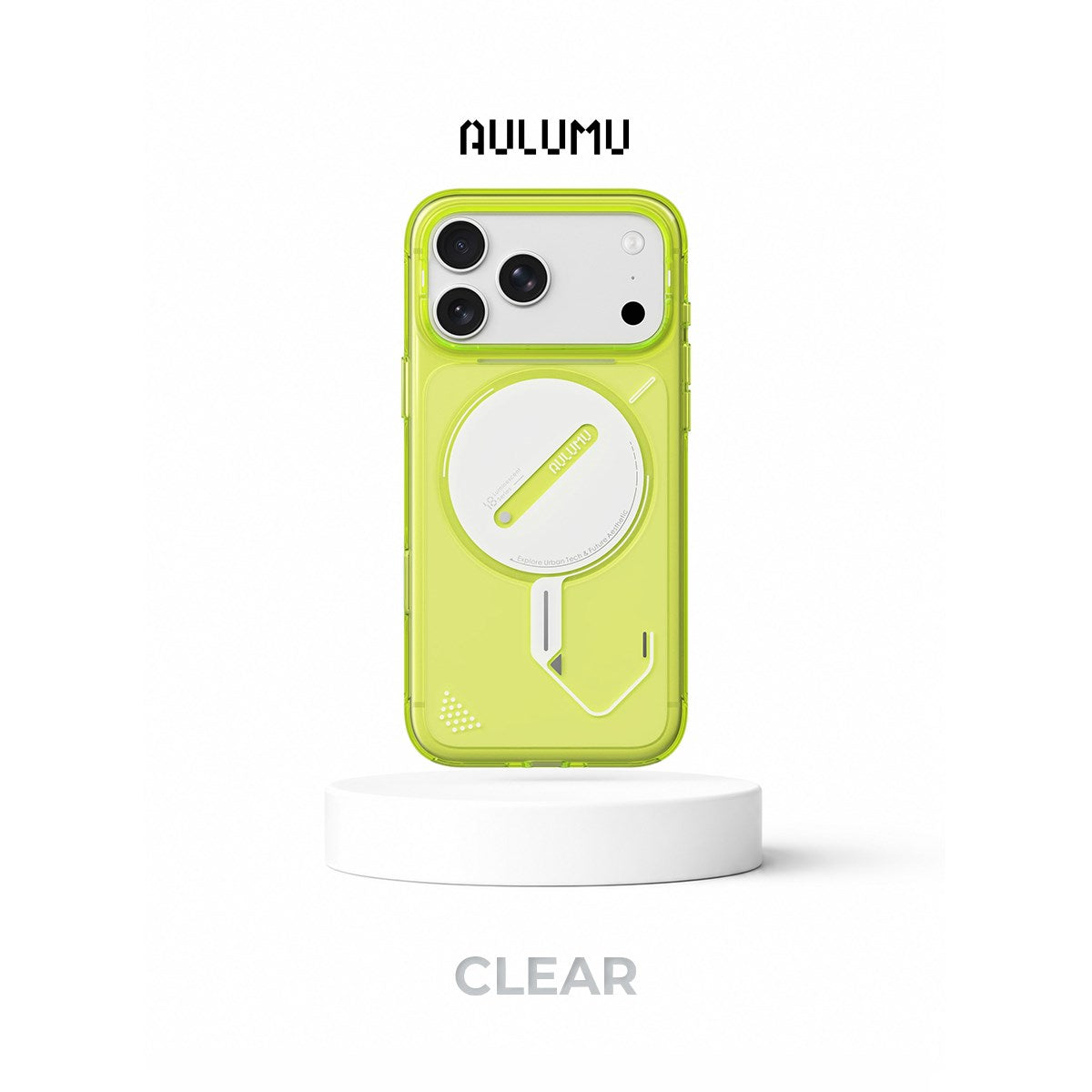 AULUMU A18 Transparent Luminous Case for iPhone 18 Pro Max · 1