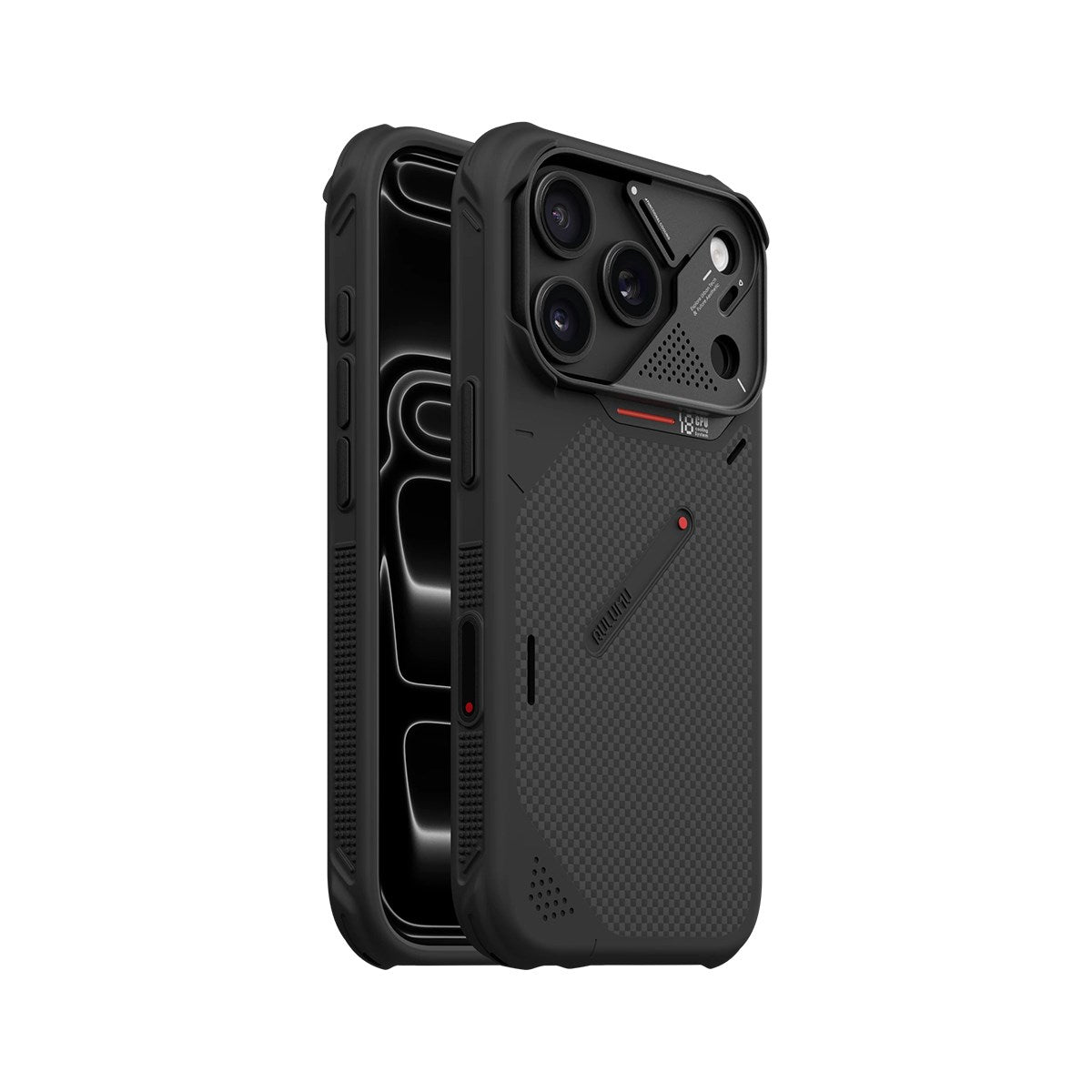 AULUMU A18 Aramid Fiber Shock Proof Case Classical for iPhone 18 Pro Max · 4