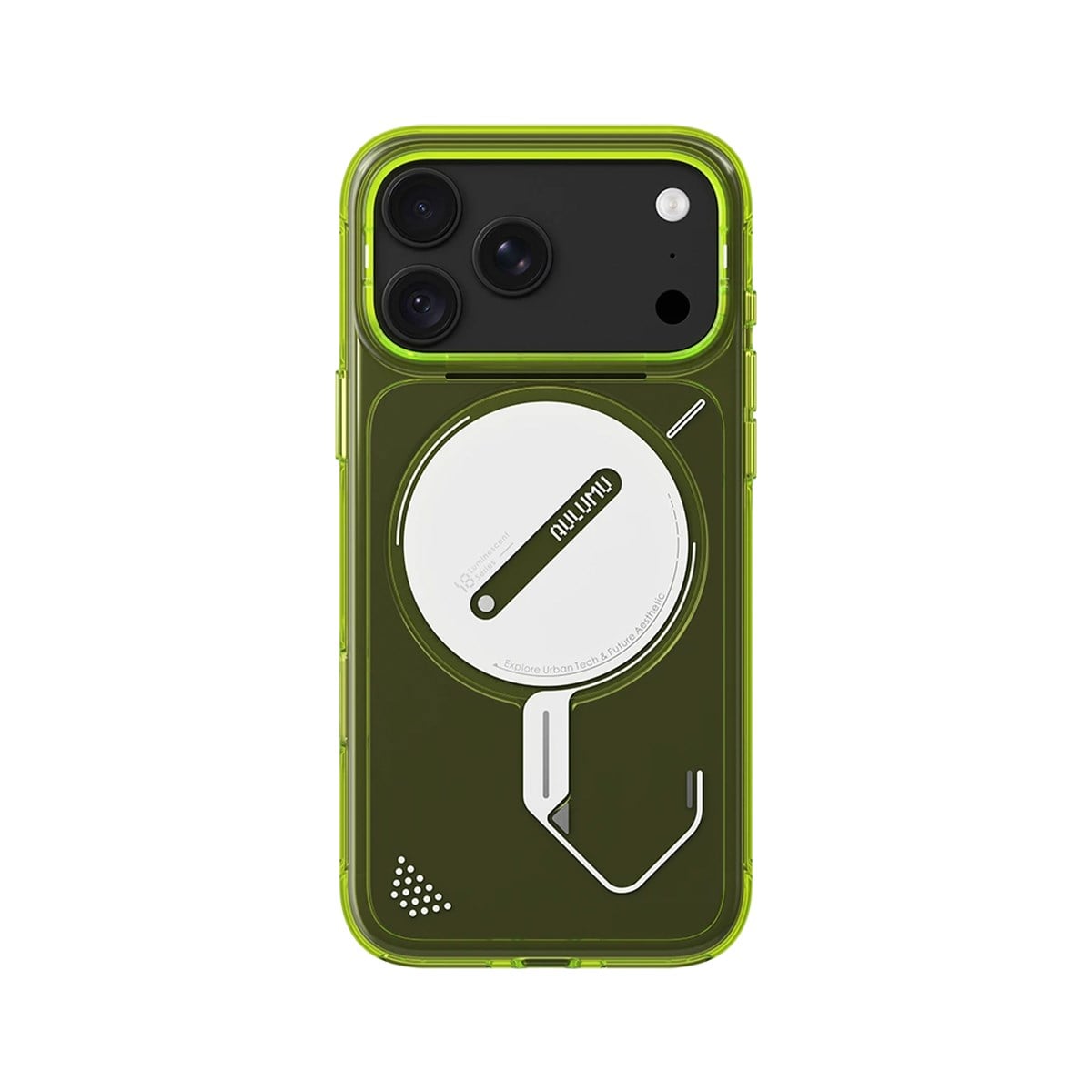 AULUMU A18 Transparent Luminous Case for iPhone 18 Pro Max · 2