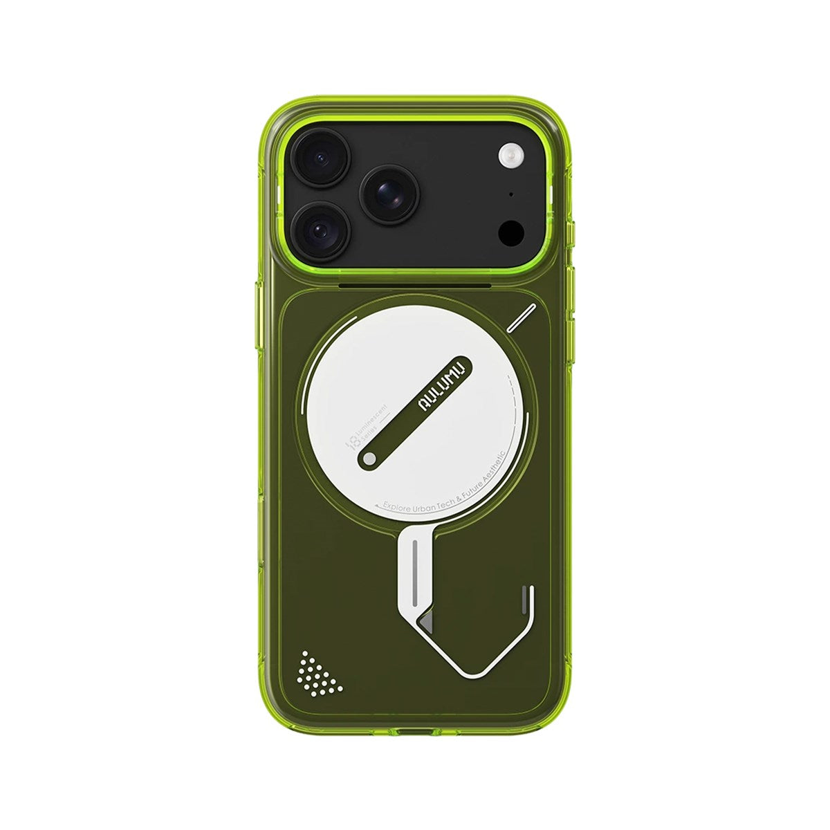 AULUMU A18 Transparent Luminous Case for iPhone 18 Pro · 2