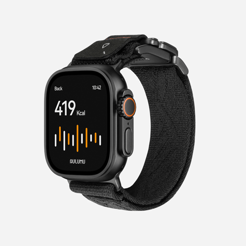 AULUMU C03 Titanium Alloy Mag Buckle Watch Band · 9