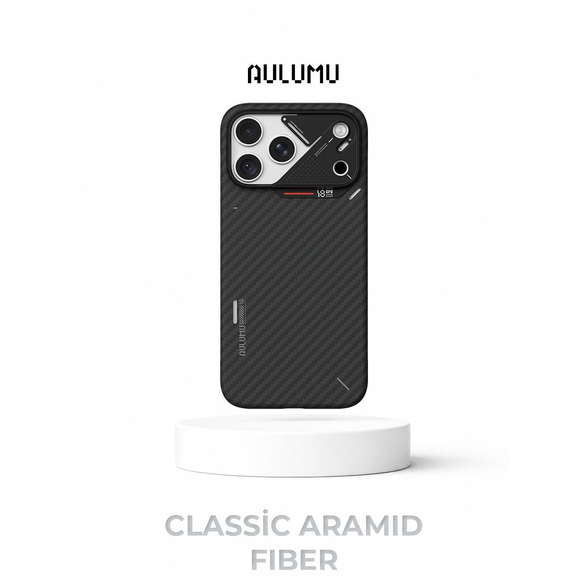 AULUMU MagSafe-Compatible A18 Aramid Fiber Case for iPhone 18 Pro Max · 1