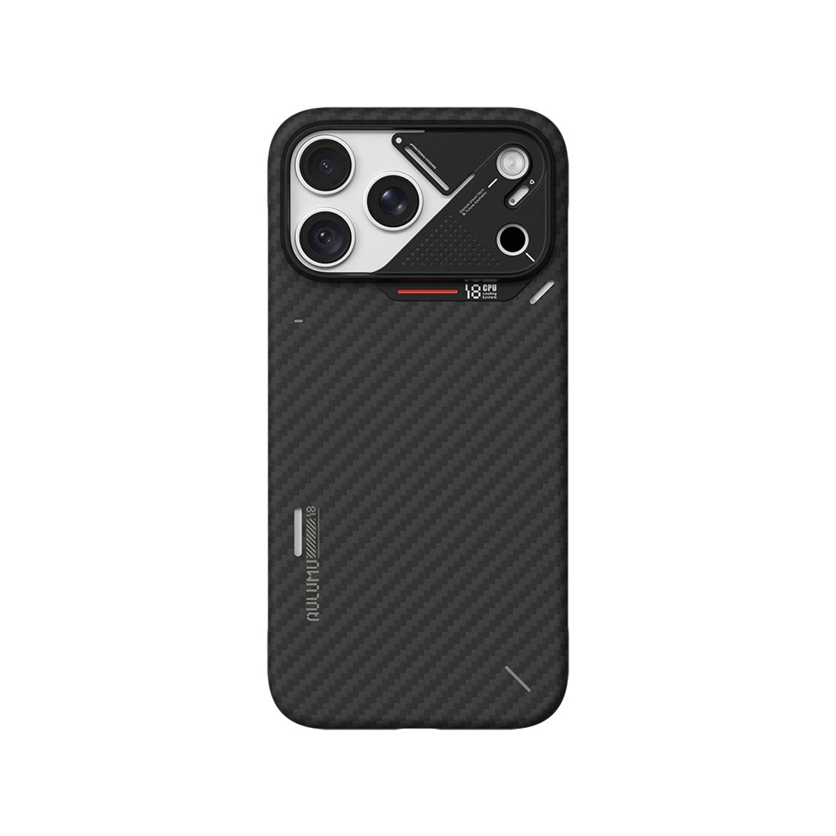 AULUMU MagSafe-Compatible A18 Aramid Fiber Case for iPhone 18 Pro · 2