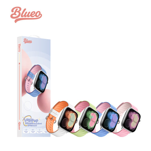 BLUEO Apple Watch 38/40/41/42mm Lollipop Silicone Watch Band · 1