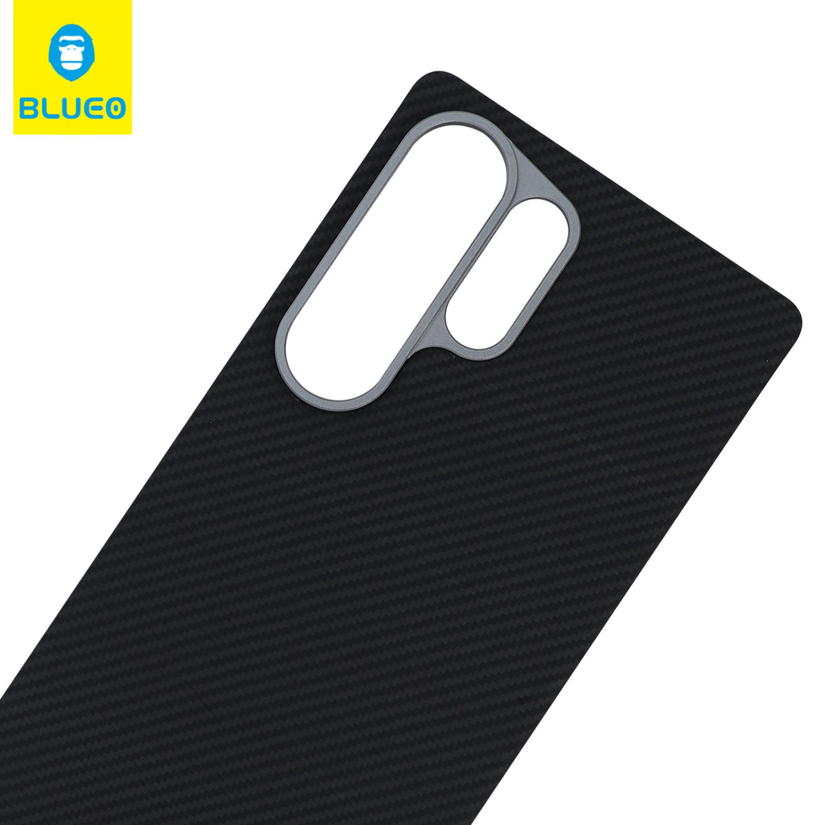 BLUEO Carbon Fiber Darbe Emici Slim Slim Case for Samsung Galaxy S25 Ultra · 2