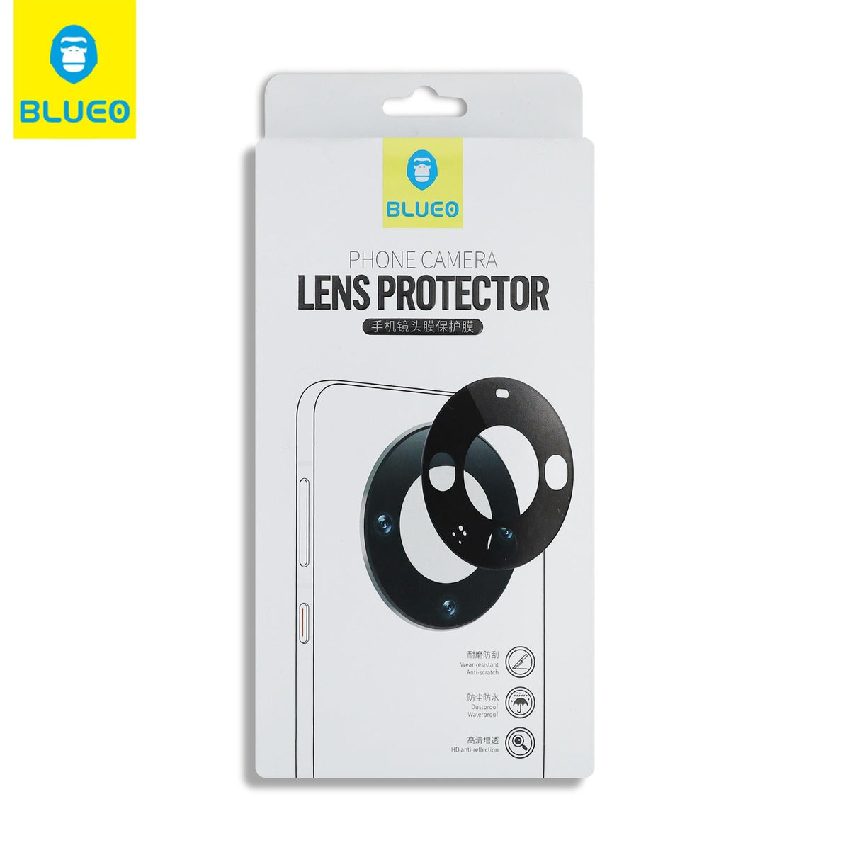 BLUEO with Applicator HD Anti-Reflection 9H Camera Lens Protector Glass Seti for Samsung Galaxy Z Fold 6 · 1