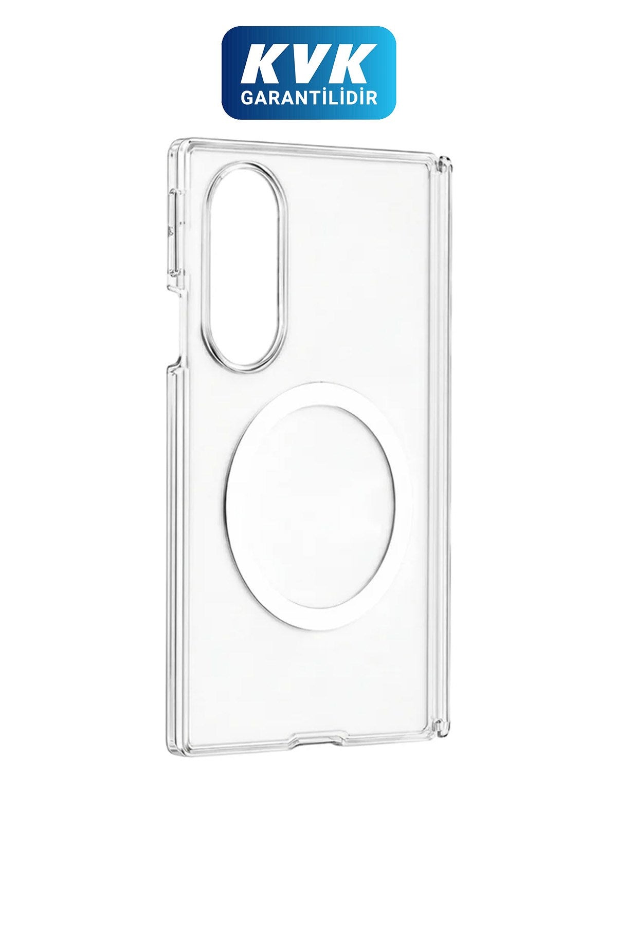 BLUEO B Crystal Drop Resistance Fold 8 Fingerprint-Resistant MagSafe-Compatible Kenarları Soft Silicone Case · 2