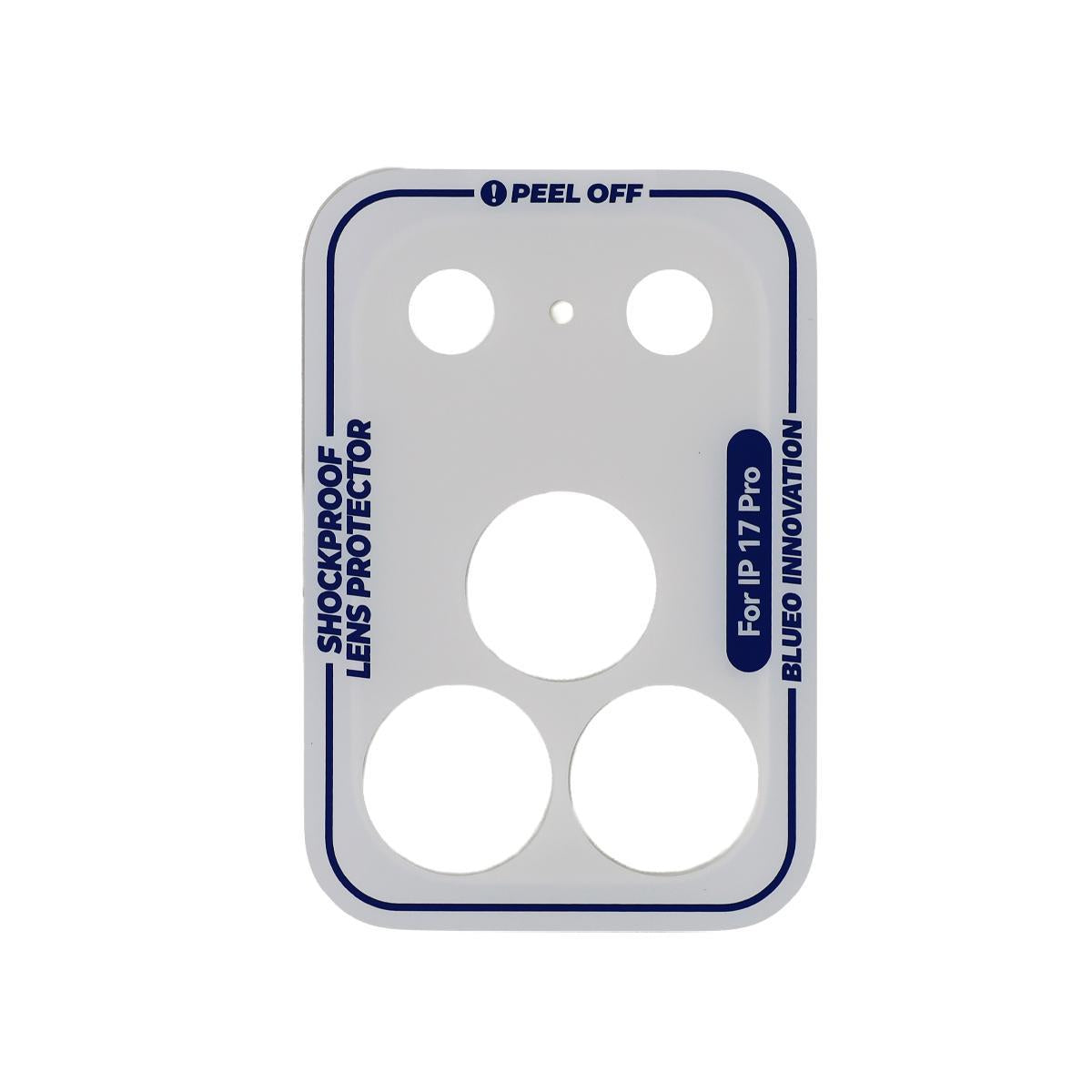 BLUEO Invisible Shock-Absorbing Lens Module Protection Film for iPhone 17 Pro · 2