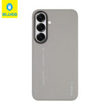 BLUEO Synthetic Leather Metal Camera Protection Ventilated PU Leather Case for Samsung Galaxy S25 · 1
