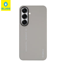 BLUEO Synthetic Leather Metal Camera Protection Ventilated PU Leather Case for Samsung Galaxy S25 · 1