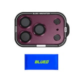 BLUEO One-piece Full Coverage Metal Frame Lens Protector for iPhone 18 Pro · 2
