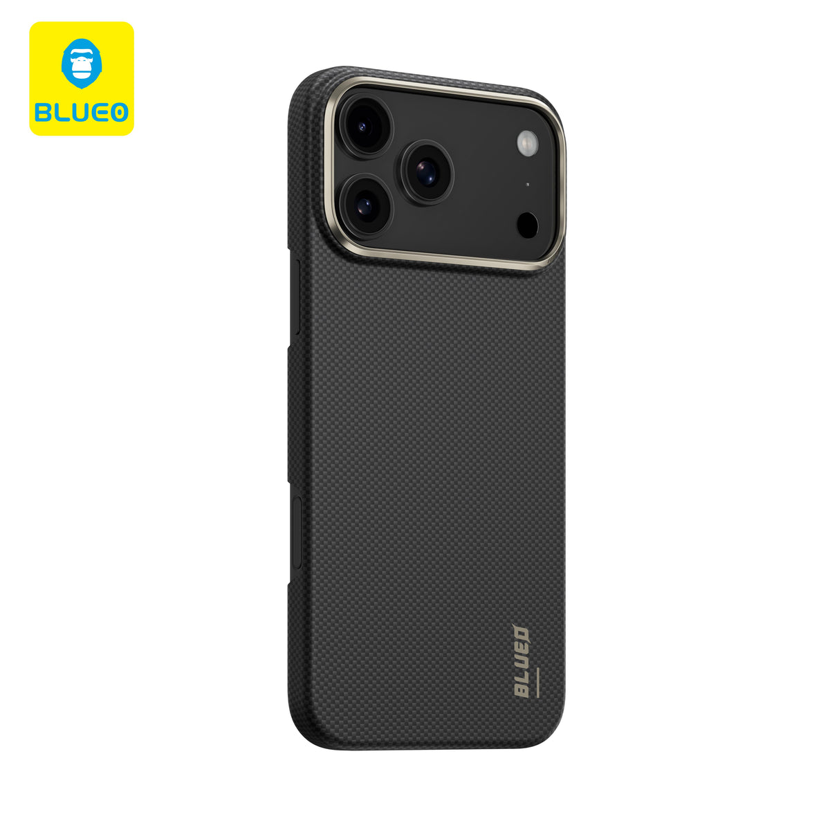 BLUEO MagSafe-Compatible Slim Karbon Design Case for iPhone 17 Pro Max · 3