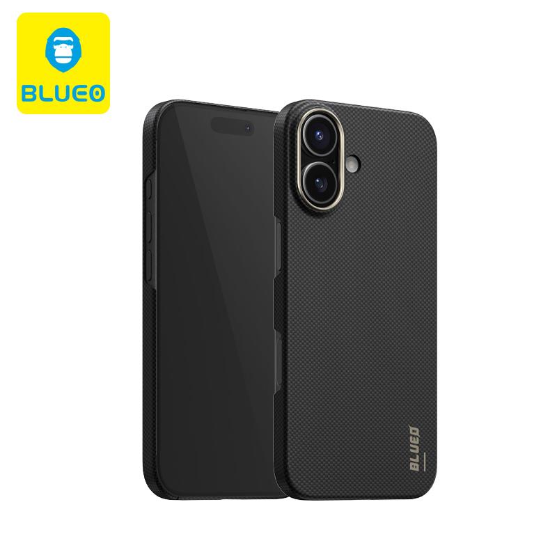 BLUEO MagSafe-Compatible Air Aramid Fiber Slim Karbon Case for iPhone 17 · 1
