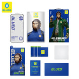 BLUEO Fingerprint-Resistant Anti-Reflective Clear Matte Glass Screen Protector for iPhone 17 Pro Max · 4