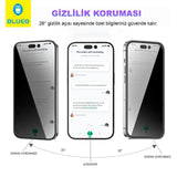 BLUEO Privacy Glass Screen Protector HD Clarity for Samsung Galaxy S24 Ultra · 3
