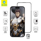 BLUEO with Applicator Curved Full-Coverage Anti-Reflective Glass Screen Protector for iPhone 15 Pro Max · 2