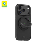 BLUEO MagSafe Carbon Fiber Görünümlü Darbe Emici Stand Phone Case for iPhone 17 Pro · 6