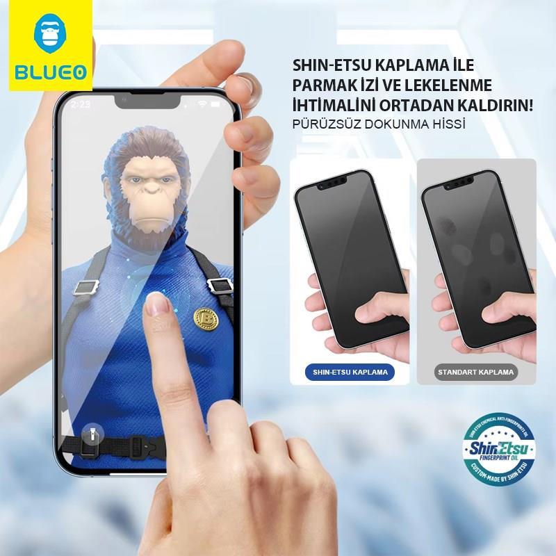 BLUEO Extra Scratch and Shock-Resistant HD Glass Screen Protector for iPhone 12 / iPhone 12 Pro · 8