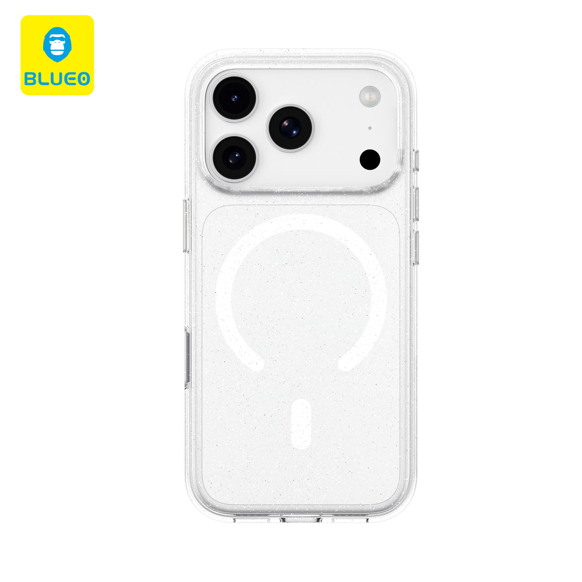 BLUEO MagSafe-Compatible Clear Hard-Shell Case - Sararma Karşıtı for iPhone 17 Air · 1