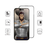 BLUEO with Applicator Curved Thin Full-Coverage Glass Screen Protector for iPhone 15 Pro Max · 4