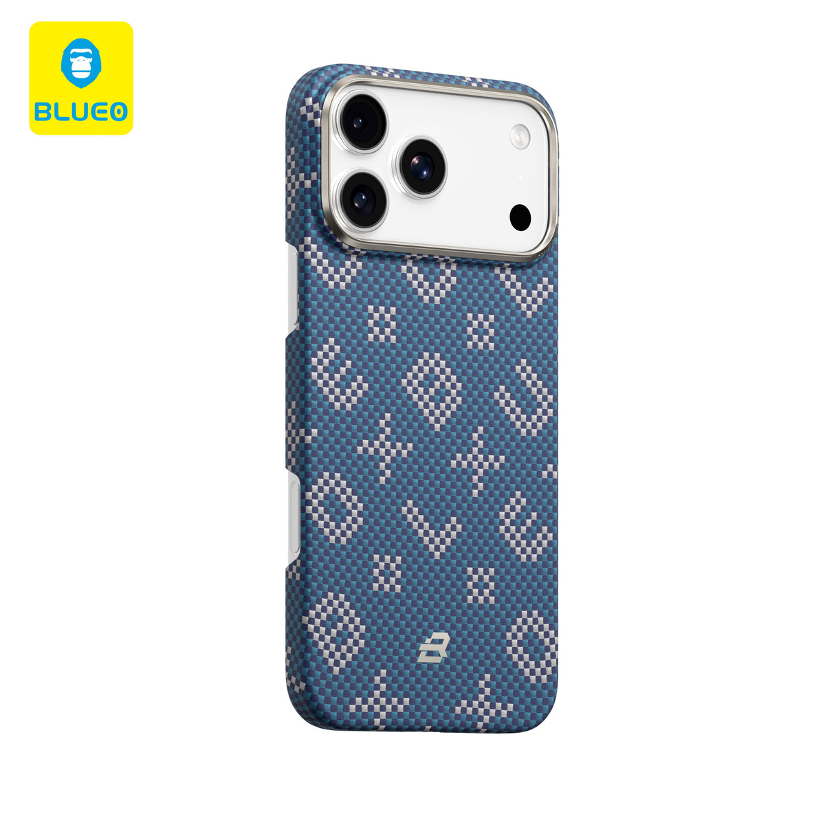 BLUEO MagSafe-Compatible Glided Fiber Phone Case for iPhone 17 Pro Max · 3