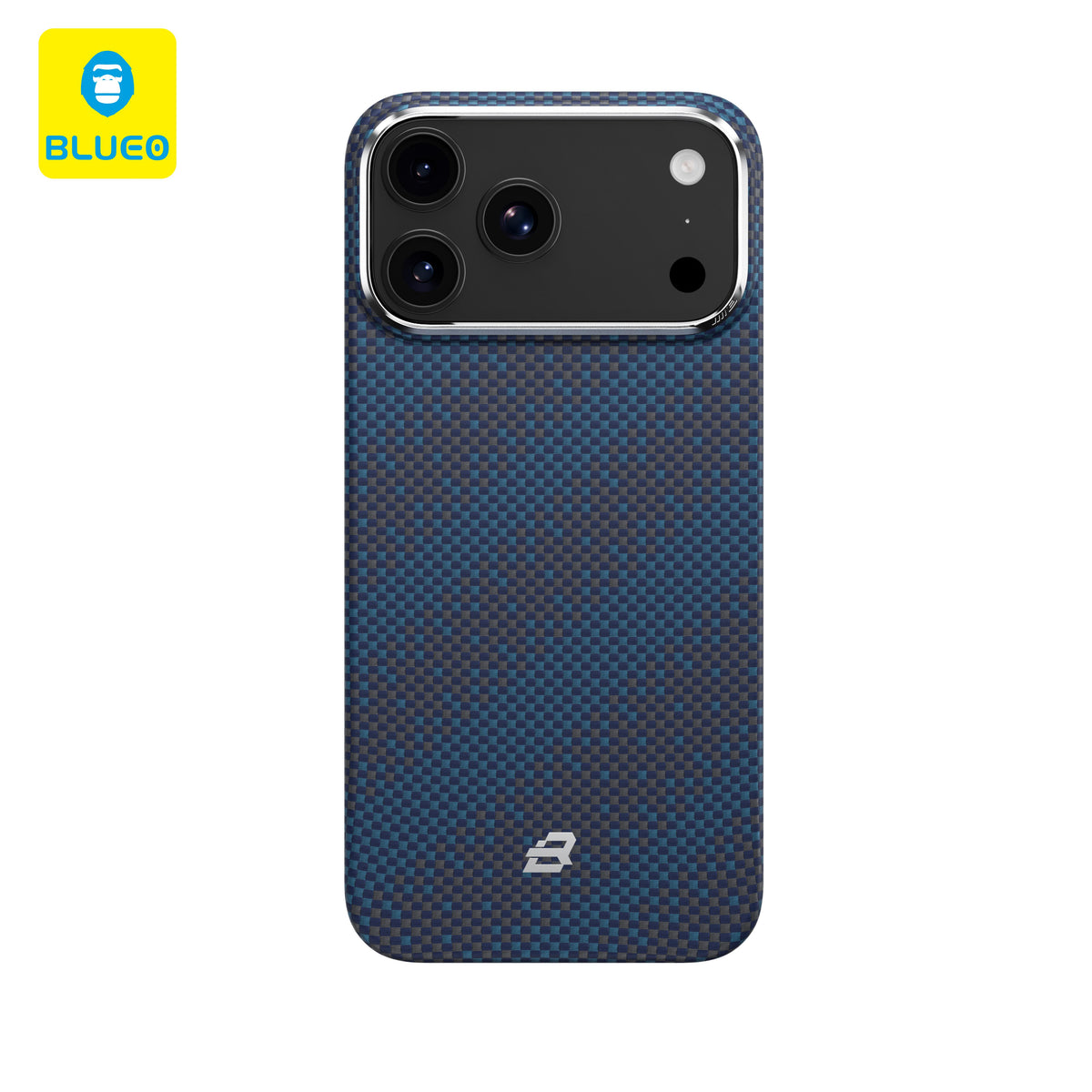BLUEO MagSafe-Compatible Galaxy Aramid Fiber Phone Case for iPhone 17 Pro · 7