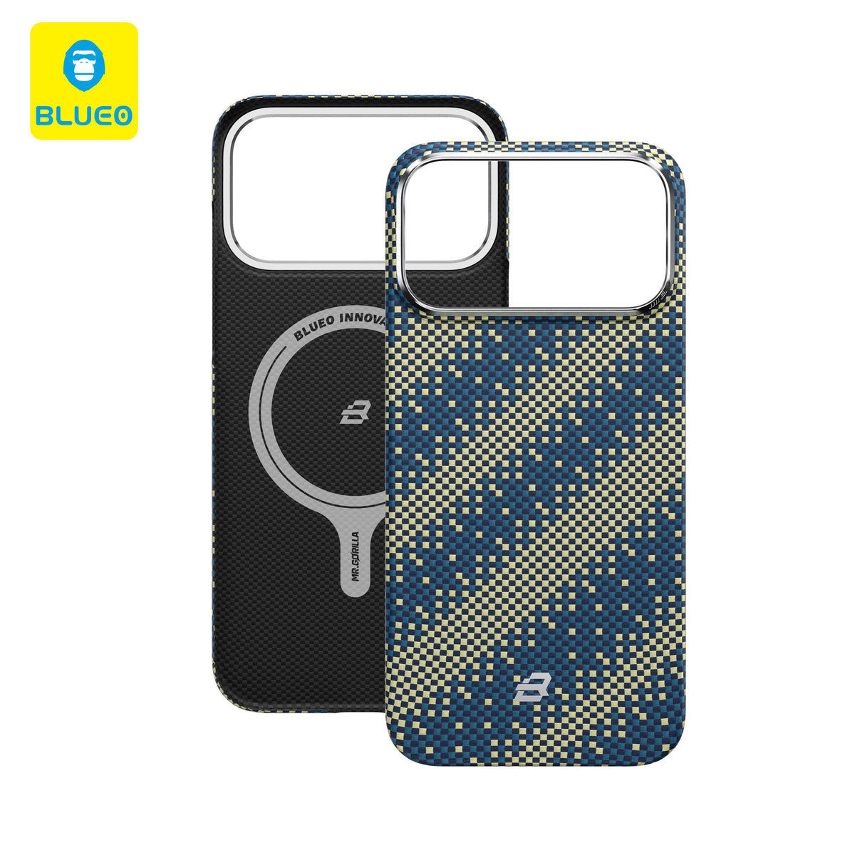 BLUEO MagSafe-Compatible Aramid Fiber Phone Case for iPhone 17 Pro Max · 8