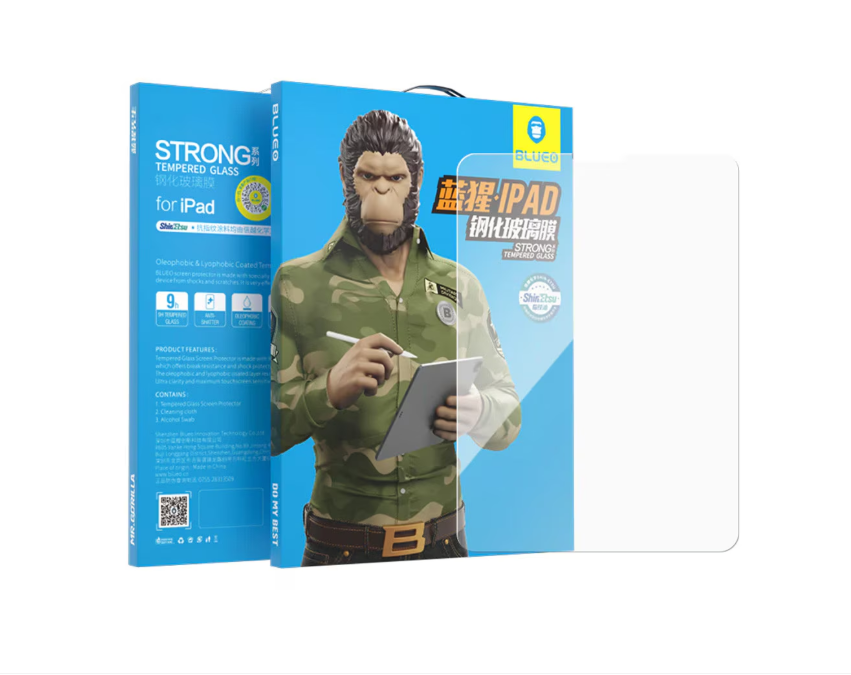 BLUEO HD Tempered Tablet Screen Protector - with Easy Applicator for iPad Air 13'' 2024 · 1