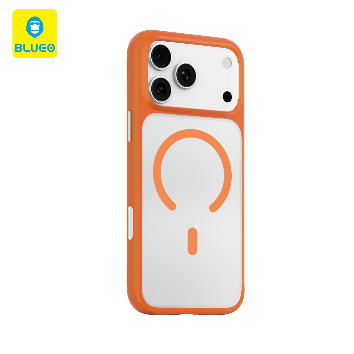 BLUEO Skin Friendly Frosted Anti-Drop Magsafe Case for iPhone 17 Pro Max · 1