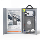 BLUEO MagSafe-Compatible Glacier Lightweight Aramid Fiber Case for iPhone 17 Pro · 2
