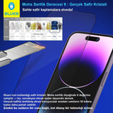 BLUEO with Applicator 9 Mohs %99.99 Sapphire Screen Protector for iPhone 14 Pro · 6
