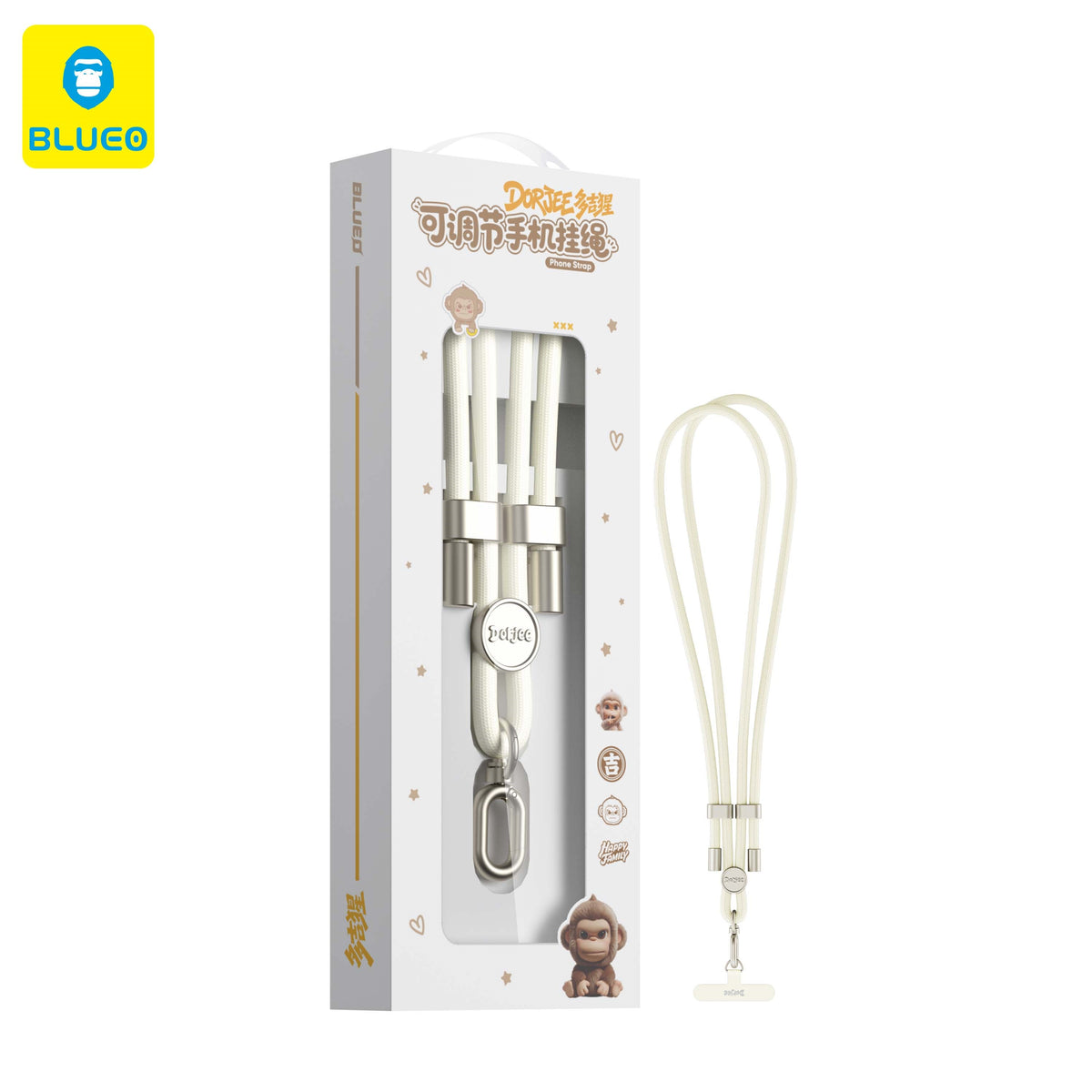 BLUEO Dorjee Adjustable Woven Phone Lanyard · 6