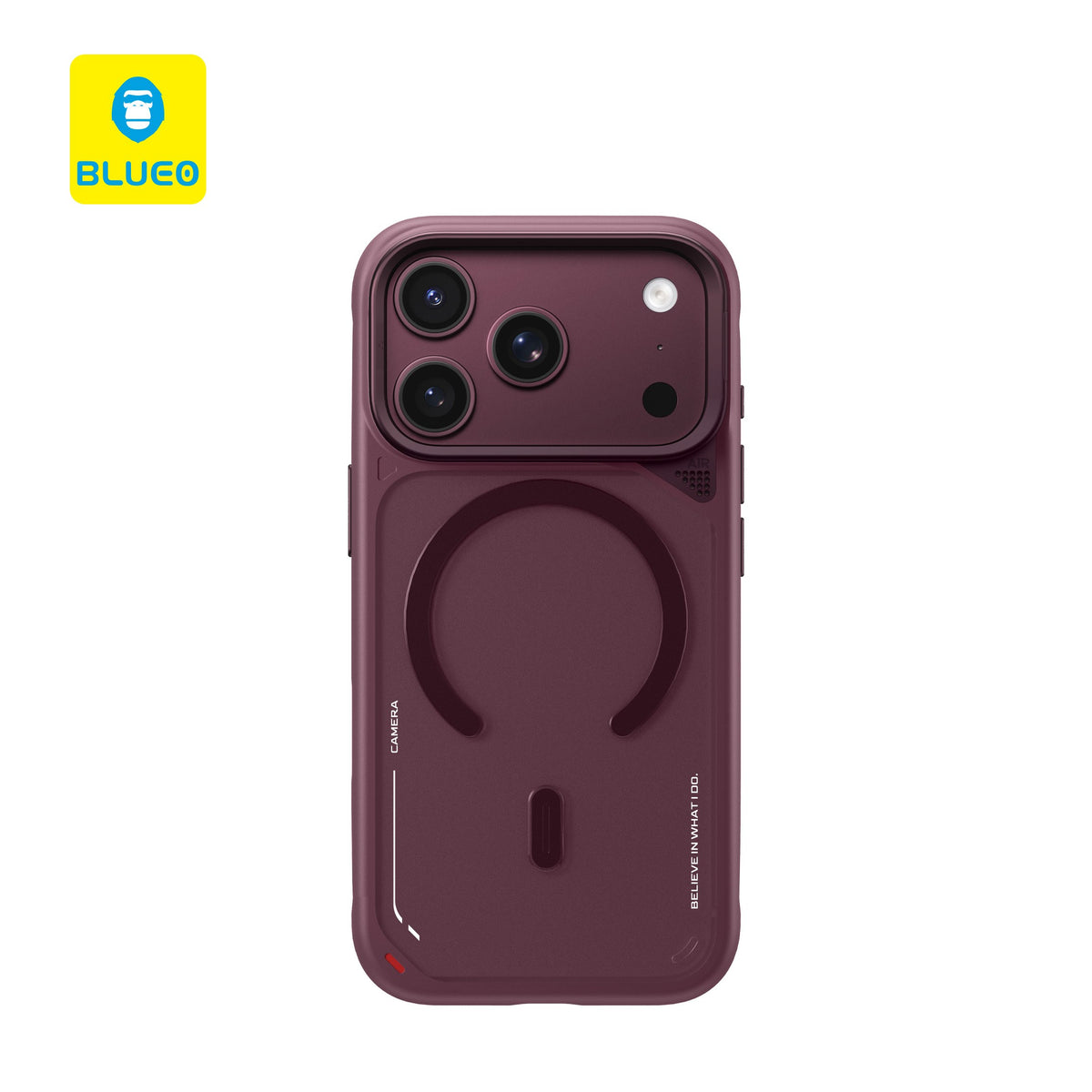 BLUEO iPhone 17 Pro / 18 Pro 2.0 Pro Frosted Heat Dissipation Anti-Slip Stand Magnetic Case · 1