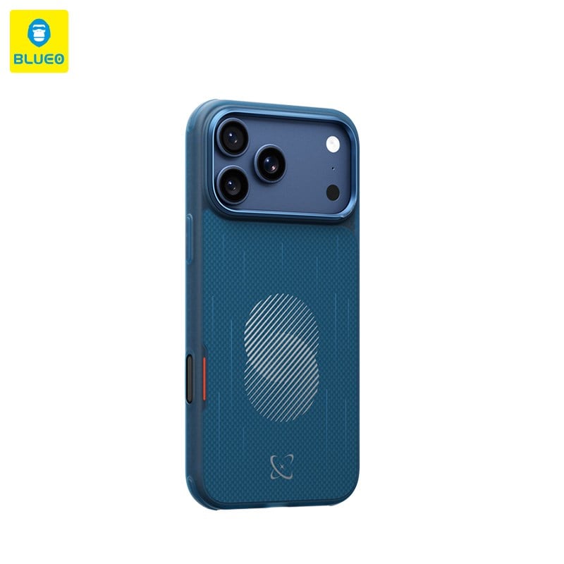 BLUEO iPhone 17 Pro / 18 Pro Interstellar Lightweight Drop-Resistant Magnetic Aramid Fiber Case · 2