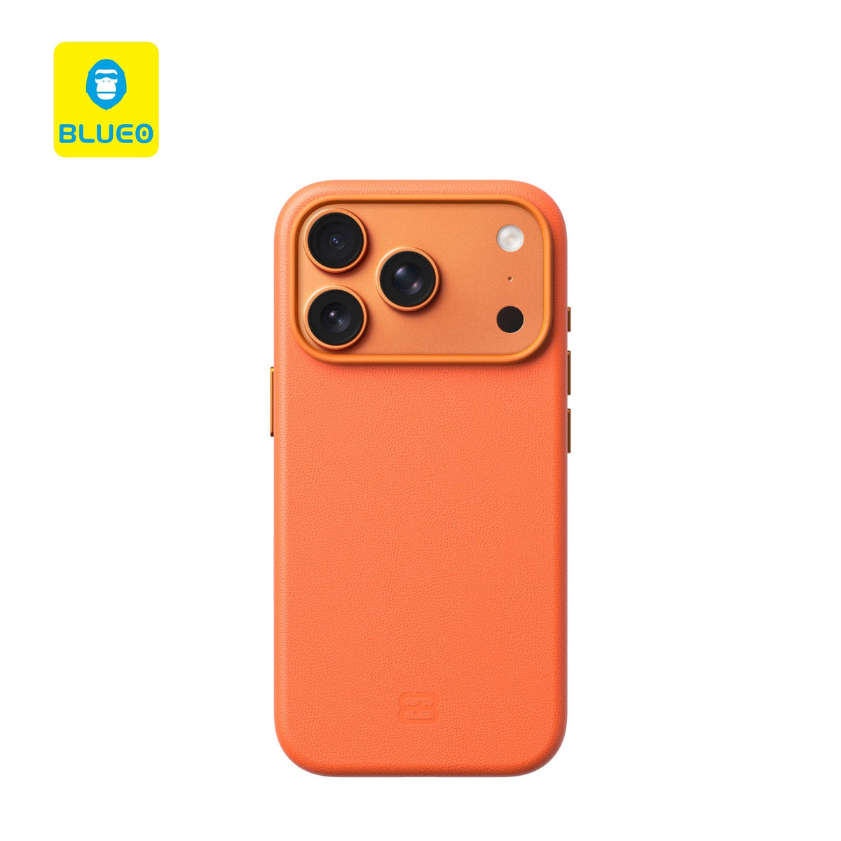 BLUEO NAPPA LIGHT TECHNICAL LEATHER MAGNETIC CASE for iPhone 17 Pro / iPhone 18 Pro · 2