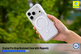 BLUEO Crystal Pro Drop Resistance Phone Case With Magentic (Camera Button Version) for iPhone 17 Pro Max / iPhone 18 Pro Max · 3