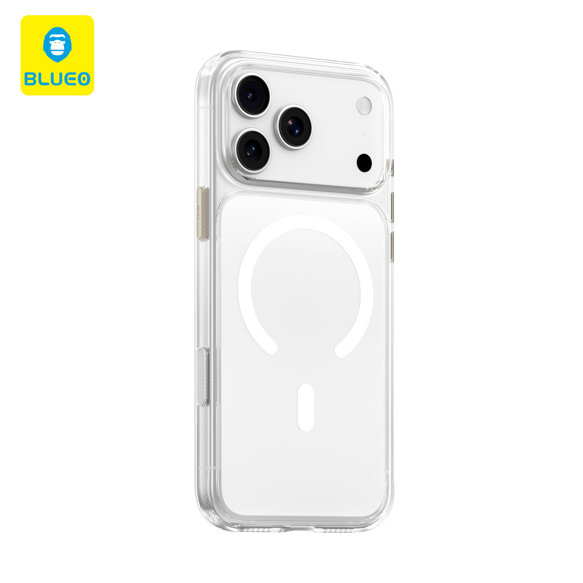 BLUEO Crystal+ Anti-Drop Phone Case with Magnetic for iPhone 17 Pro Max / iPhone 18 Pro Max · 1