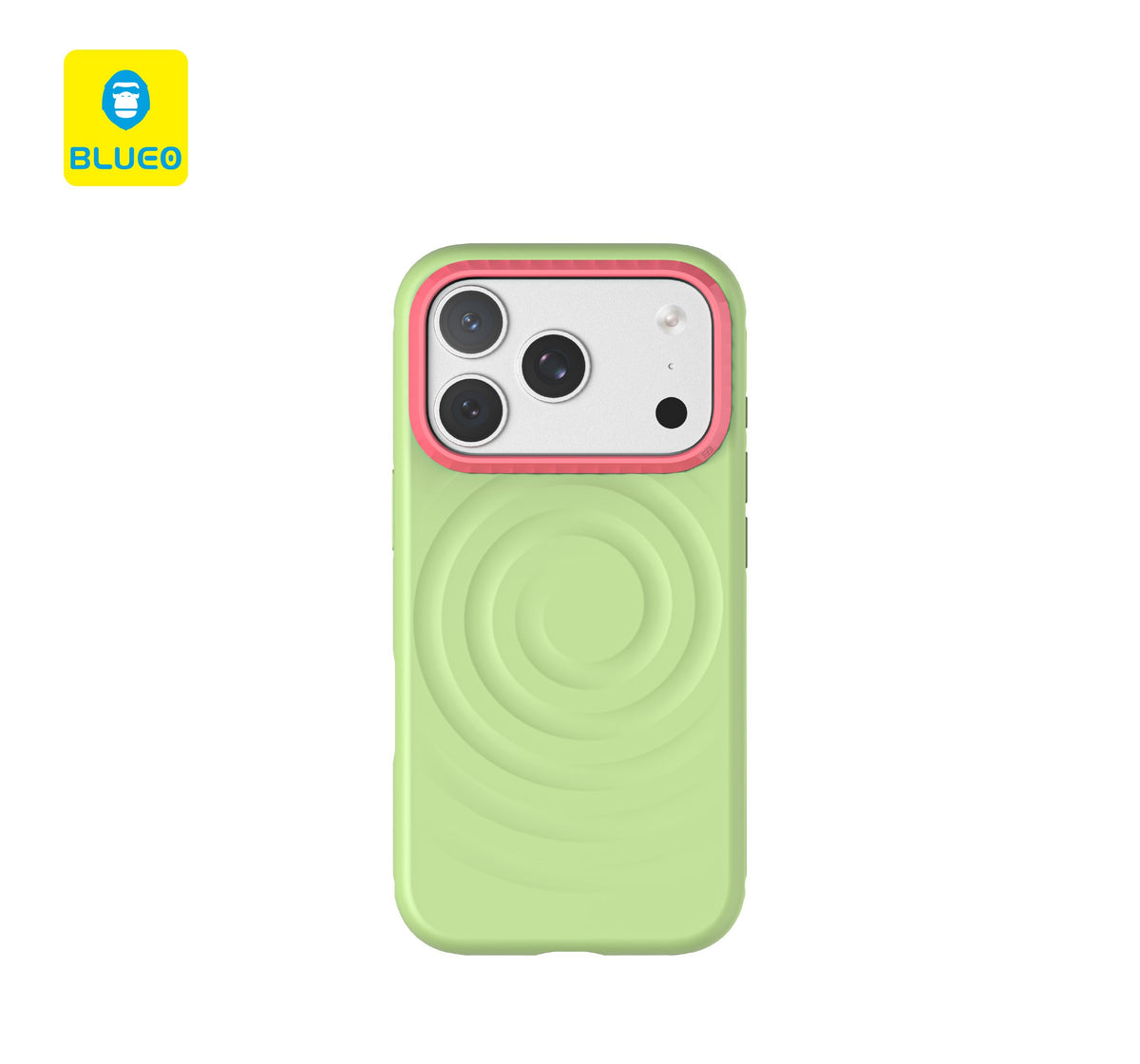 BLUEO iPhone 17Pro/18Pro Lollipop Silicone Magnetic Case · 2