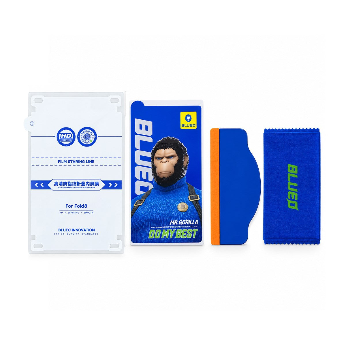 BLUEO Hd Foldable Phone Inner Screen Protector for Samsung Galaxy Z Fold 8 · 3