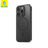 BLUEO MagSafe Renk Geçişli Frosted Anti-Drop Soft Silicone Case for iPhone 15 Pro Max · 2