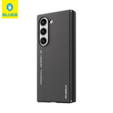 BLUEO Premium PU Leather Fabric-Lined Fingerprint-Resistant Case for Samsung Galaxy Z Fold 6 · 1