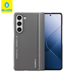 BLUEO Premium PU Leather Fabric-Linedlı Darbe Emici Case for Samsung Galaxy Z Fold 5 · 1