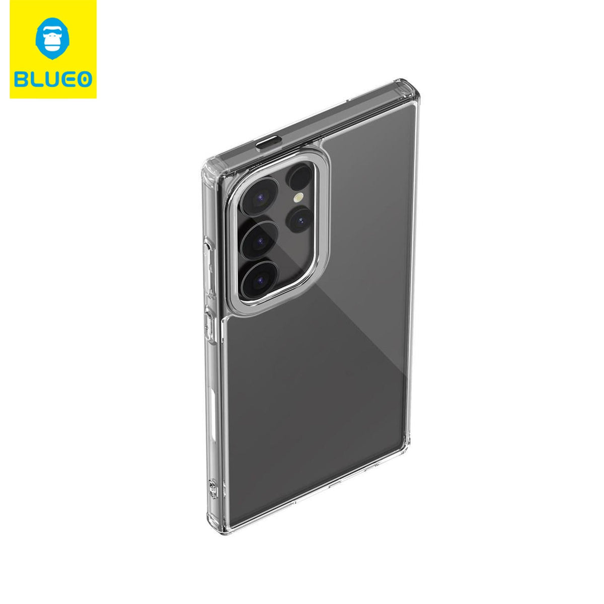 BLUEO Darbe Emici, Parmak İzi Bırakmaz, Soft Edges Silicone Case for Samsung Galaxy S24 · 3