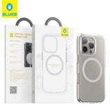 BLUEO MagSafe-Compatible 360 Airbag Koruması AF Oleofobik Kaplama Case for iPhone 16 Pro Max · 2