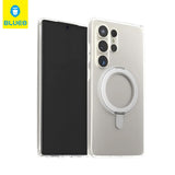 BLUEO Clear Case · 360° Dönebilen Stand, MagSafe, Toz Korumalı Case for Samsung Galaxy S25 · 1