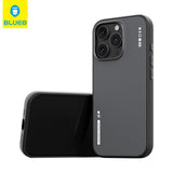 BLUEO MagSafe-Compatible Çift Renk Design Velvet-Lined Likit Silicone Case for iPhone 16 Pro · 2