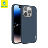BLUEO MagSafe PU Leather Case, Isı Dağıtan Ventilated and Camera Protection for iPhone 14 Pro · 2