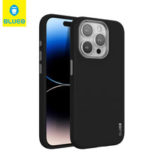 BLUEO MagSafe-Compatible PU Leather Ventilated Metal Camera Protection Case for iPhone 15 Pro · 1