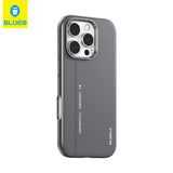 BLUEO MagSafe Premium PU Leather Metal Camera Protection Şık Case for iPhone 16 Pro Max · 2