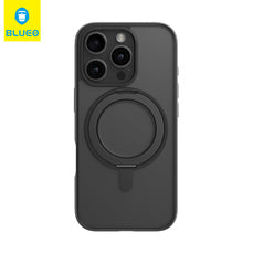 BLUEO MagSafe-Compatible 360° Döner Stand Skin Friendly Matte Case for iPhone 16 Pro · 1